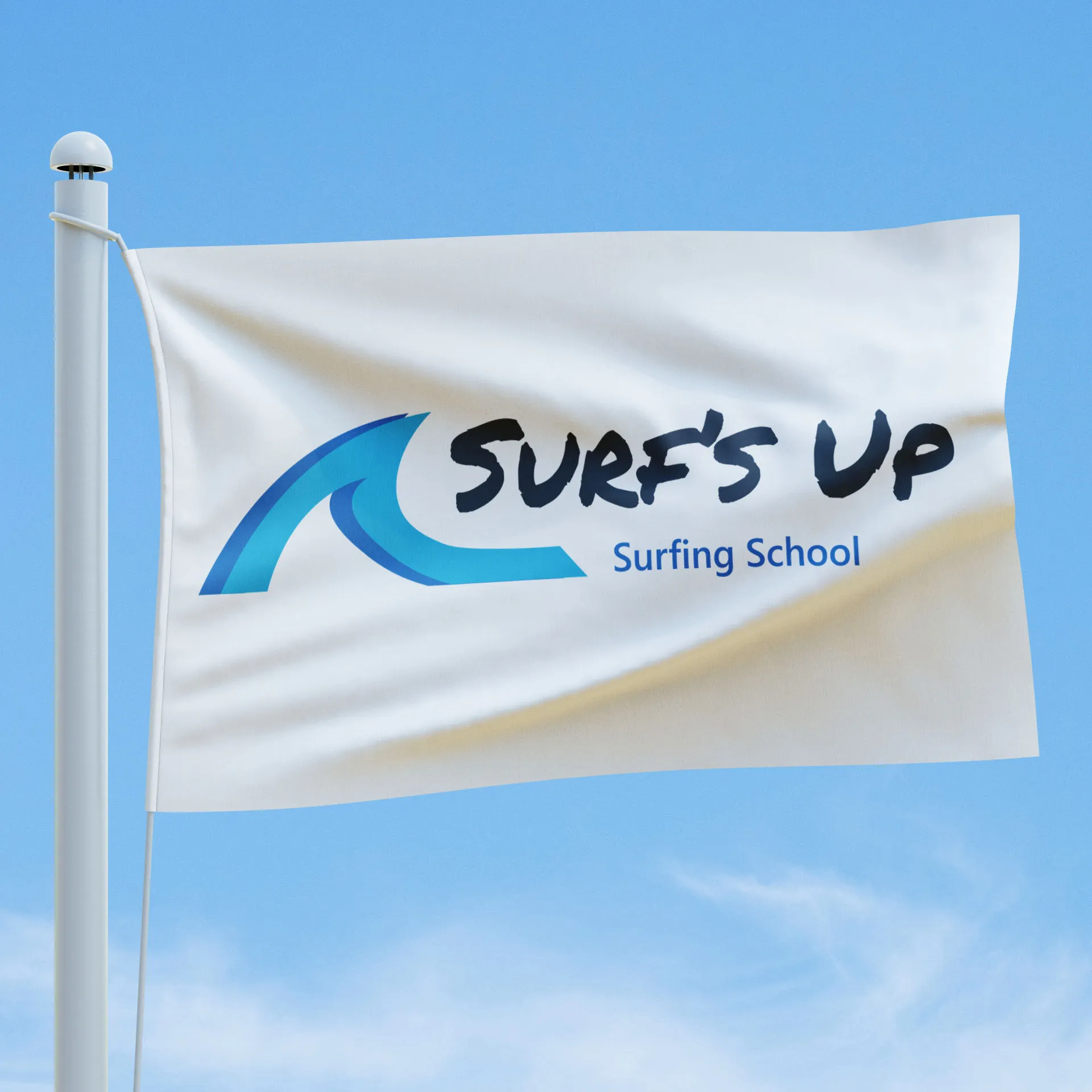 Surfs up logo design