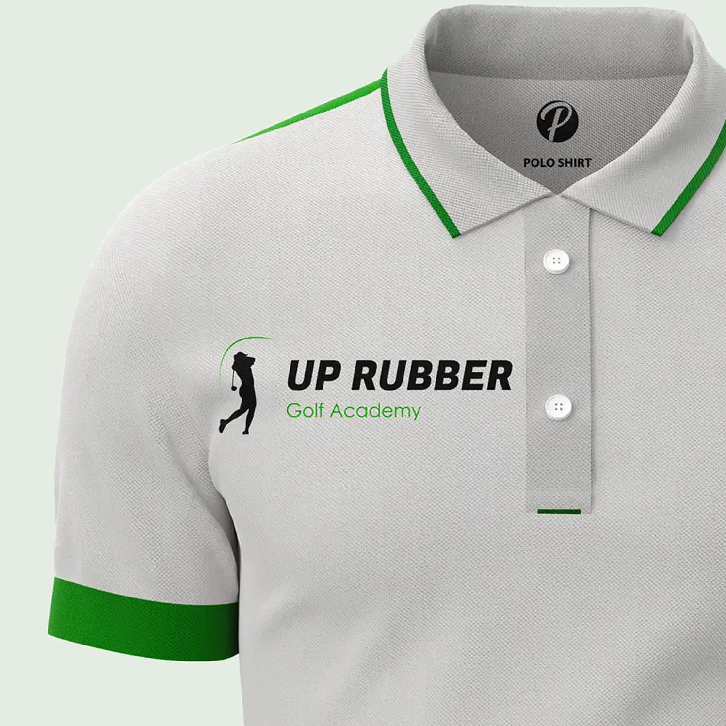 Up Rubber logo design